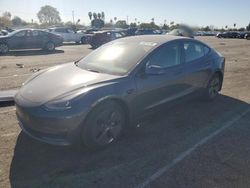 Salvage cars for sale from Copart Van Nuys, CA: 2022 Tesla Model 3