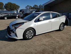 Salvage cars for sale at Hayward, CA auction: 2016 Toyota Prius