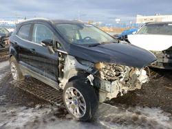 Vehiculos salvage en venta de Copart Rocky View County, AB: 2018 Ford Ecosport Titanium