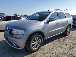 Salvage cars for sale at Antelope, CA auction: 2015 Dodge Durango Limited