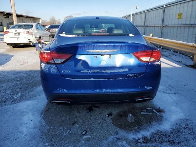 2015 Chrysler 200 S