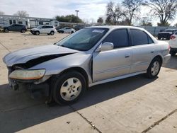 Salvage cars for sale at Sacramento, CA auction: 2002 Honda Accord EX