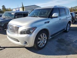 Vehiculos salvage en venta de Copart Savannah, GA: 2012 Infiniti QX56