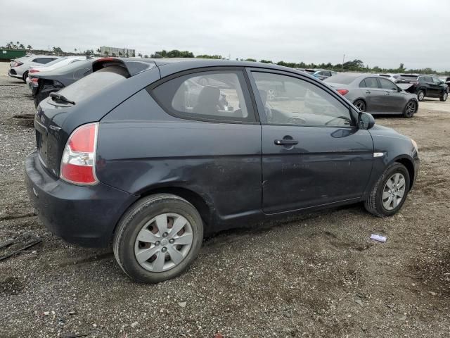 2010 Hyundai Accent Blue