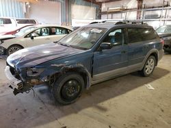 Subaru salvage cars for sale: 2008 Subaru Outback 2.5I