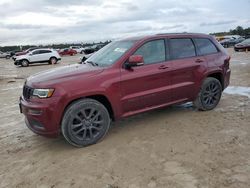 Salvage cars for sale at Houston, TX auction: 2018 Jeep Grand Cherokee Overland