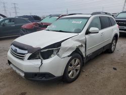 Salvage cars for sale from Copart Elgin, IL: 2012 Subaru Outback 3.6R Limited