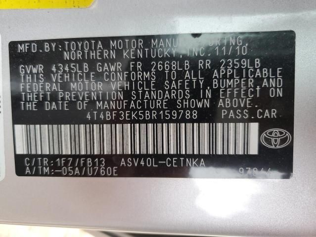 2011 Toyota Camry Base