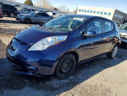 Nissan salvage cars for sale: 2017 Nissan Leaf S