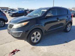 Salvage cars for sale at Grand Prairie, TX auction: 2013 KIA Sportage Base