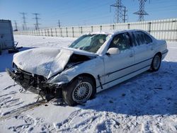 Salvage cars for sale at Elgin, IL auction: 1998 BMW 740 IL