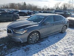 Acura rlx salvage cars for sale: 2018 Acura RLX Tech