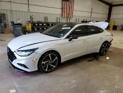 Salvage cars for sale at San Antonio, TX auction: 2022 Hyundai Sonata SEL Plus