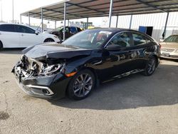 Honda salvage cars for sale: 2019 Honda Civic EX