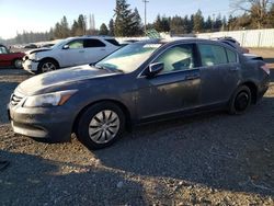 Honda Accord salvage cars for sale: 2012 Honda Accord LX