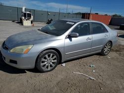 Salvage trucks for sale at Homestead, FL auction: 2006 Honda Accord EX