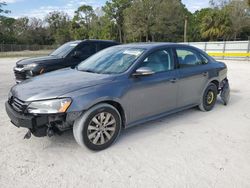 Salvage cars for sale at Fort Pierce, FL auction: 2012 Volkswagen Passat S