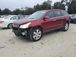 Salvage cars for sale from Copart Ocala, FL: 2011 Chevrolet Traverse LTZ