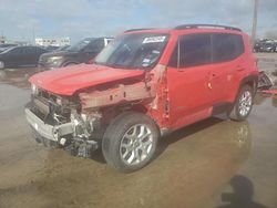 Salvage cars for sale at Grand Prairie, TX auction: 2017 Jeep Renegade Latitude