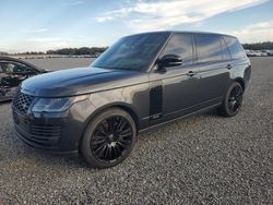 Salvage cars for sale at Riverview, FL auction: 2019 Land Rover Range Rover Supercharged