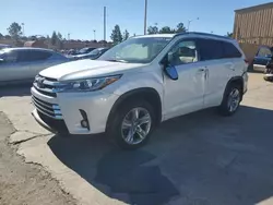 2018 Toyota Highlander Limited en venta en Gaston, SC