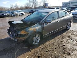 Salvage cars for sale from Copart Chicago Heights, IL: 2008 Honda Civic LX