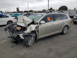 Salvage cars for sale from Copart Miami, FL: 2013 Volkswagen Jetta TDI