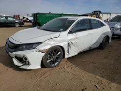 Salvage cars for sale at Brighton, CO auction: 2021 Honda Civic EX