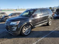 Ford salvage cars for sale: 2017 Ford Explorer Limited