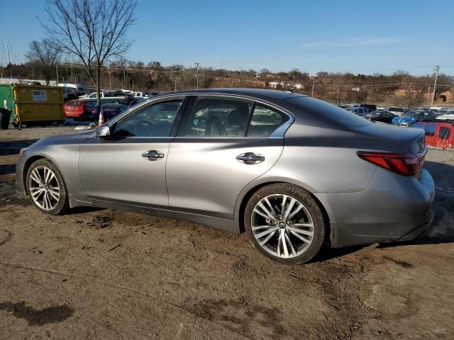 2022 Infiniti Q50 Sensory