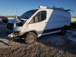 Salvage trucks for sale at Wichita, KS auction: 2015 Ford Transit T-250