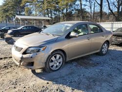 Vehiculos salvage en venta de Copart Austell, GA: 2010 Toyota Corolla Base