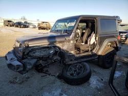 Jeep Wrangler salvage cars for sale: 2018 Jeep Wrangler Sport