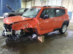 Salvage cars for sale at Woodhaven, MI auction: 2017 Jeep Renegade Latitude