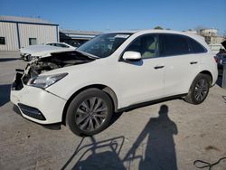 Salvage cars for sale at Tulsa, OK auction: 2016 Acura MDX Technology