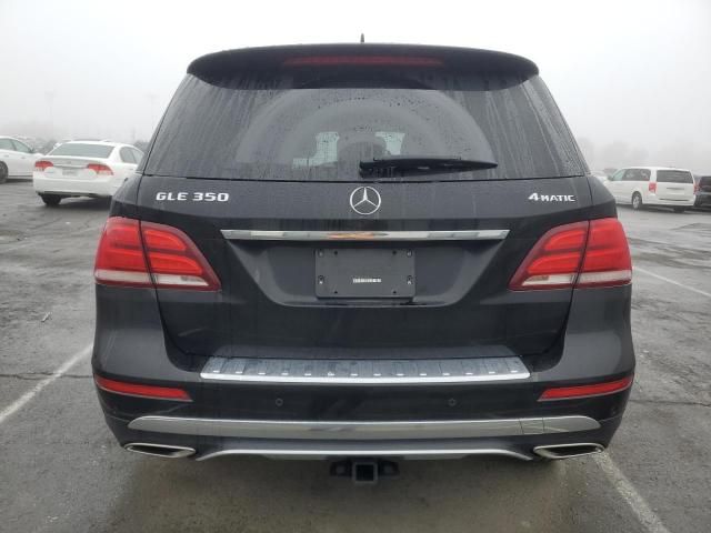 2016 Mercedes-Benz GLE 350 4matic