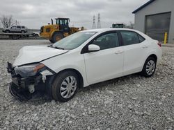 Toyota Corolla l salvage cars for sale: 2017 Toyota Corolla L