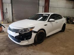 Salvage cars for sale at Lansing, MI auction: 2016 KIA Optima EX