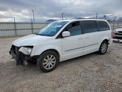 Salvage cars for sale at Magna, UT auction: 2016 Chrysler Town & Country Touring