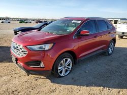 Salvage cars for sale at San Antonio, TX auction: 2020 Ford Edge SEL