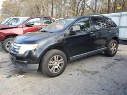 Salvage cars for sale from Copart Austell, GA: 2008 Ford Edge SE