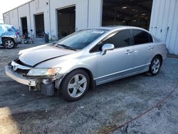 Honda salvage cars for sale: 2009 Honda Civic LX-S