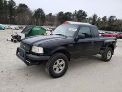 Salvage cars for sale at Mendon, MA auction: 2003 Ford Ranger Super Cab