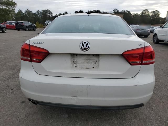 2013 Volkswagen Passat SE