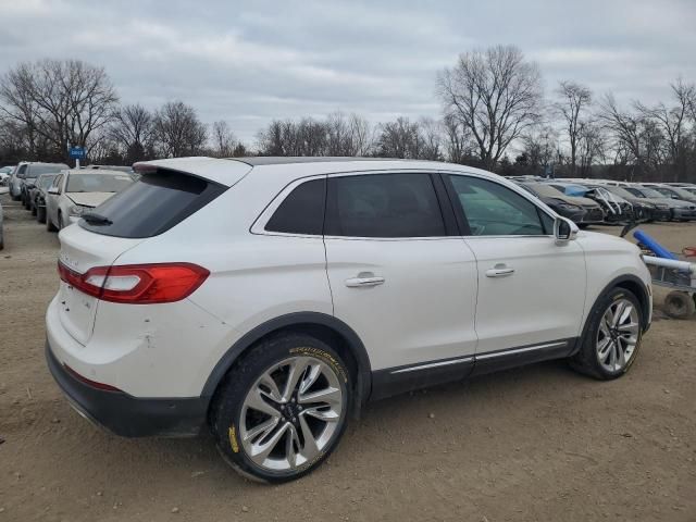 2016 Lincoln MKX Reserve