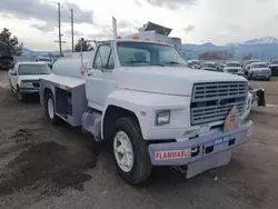 Salvage trucks for sale at Colorado Springs, CO auction: 1986 Ford F600