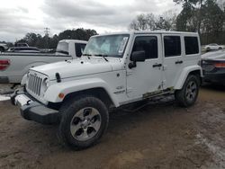 Jeep Vehiculos salvage en venta: 2017 Jeep Wrangler Unlimited Sahara