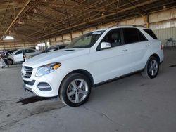 Salvage cars for sale at Phoenix, AZ auction: 2018 Mercedes-Benz GLE 350 4matic