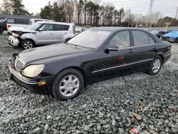 2002 Mercedes-Benz S 500 en venta en Mebane, NC