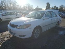 Toyota salvage cars for sale: 2003 Toyota Camry LE